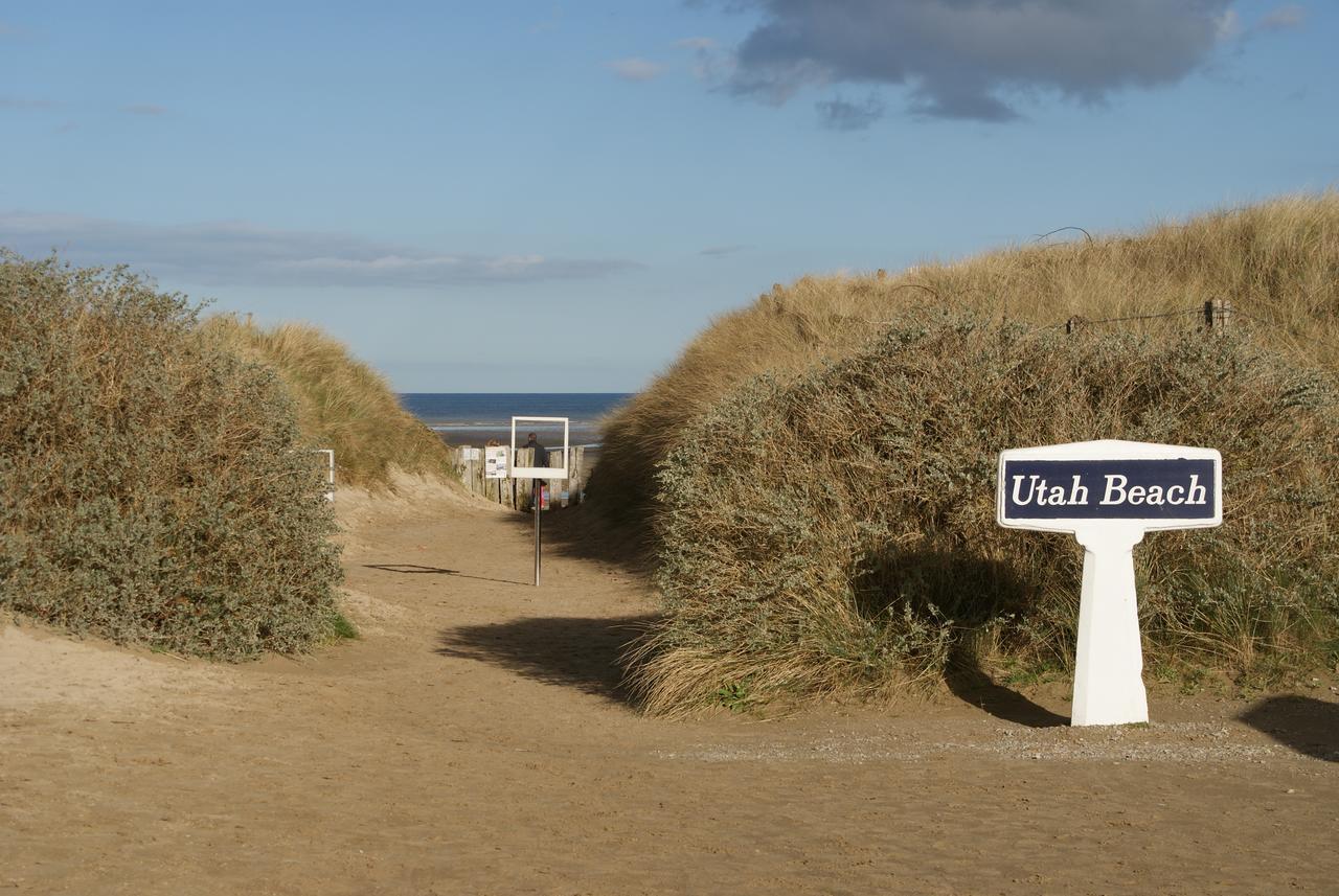 Utah Beach Panzió Sainte-Marie-du-Mont  Kültér fotó